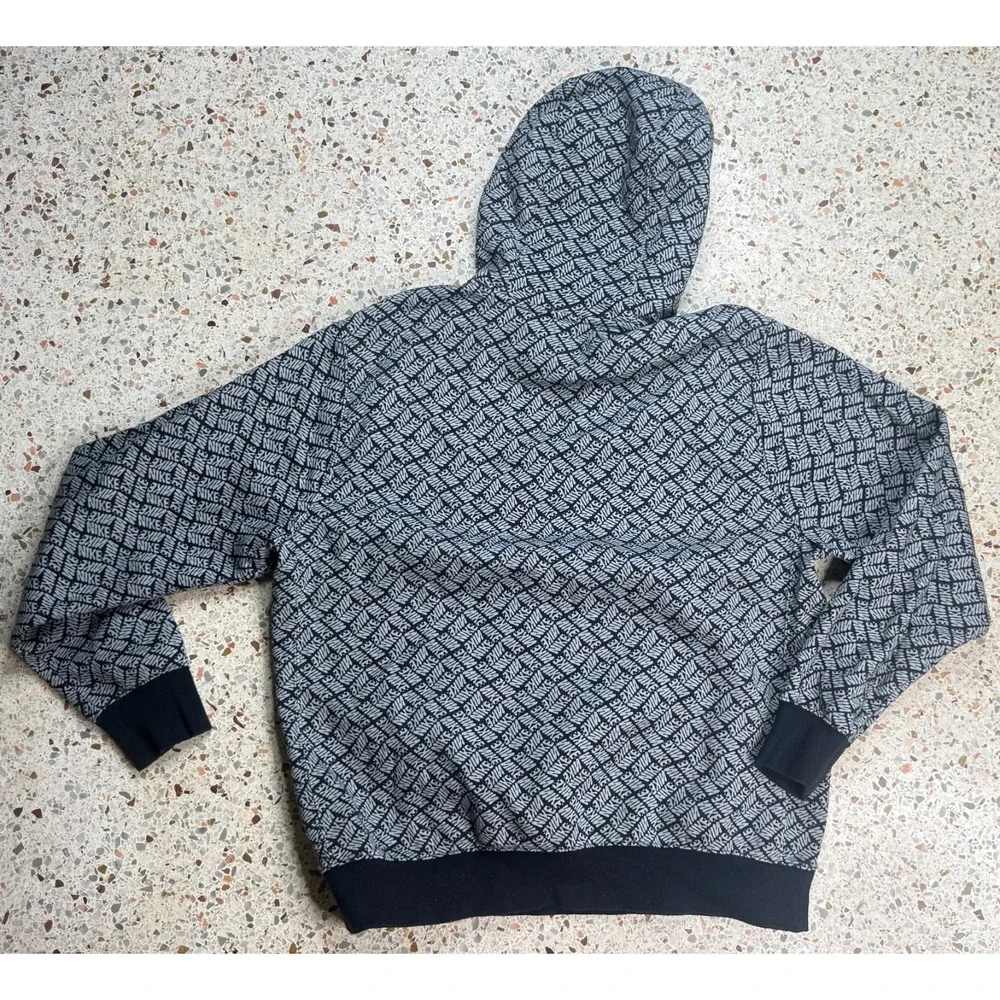 Nike Spell Out Men's Long Sleeve Multicolored Hoodie Size‎ Large